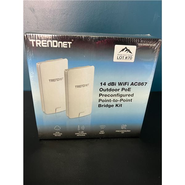 *NEW* Lot of 1 TrendNet WiFi Bridge Kit