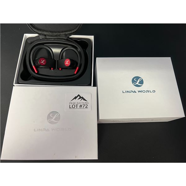 *NEW* Lot of 2 Linpa World Wireless Headphones