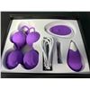 Image 2 : *NEW* Lot of 1 Edan's Secret Silicone Kegel Trainer Set w/ Remote