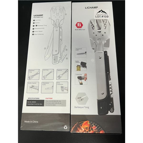 *NEW* Lot of 2 Lichamp BBQ 6-in-1 Multi-Tools