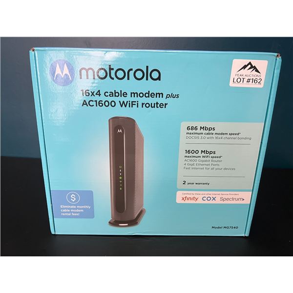 *NEW* Lot of 1 Motorola AC1600 WiFi Router