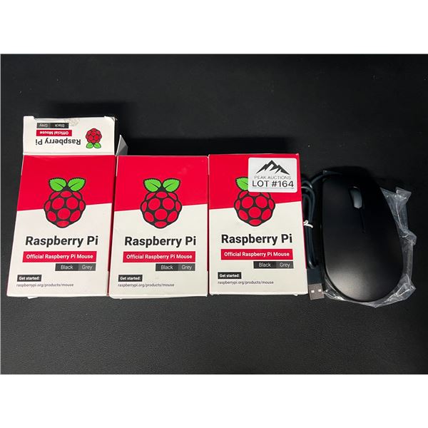 *NEW* Lot of 3 Raspberry Pi Mouse
