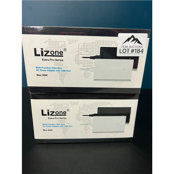 *NEW* Lot of 2 Multi-Function AC Power Adapters