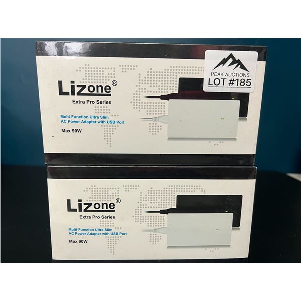 *NEW* Lot of 2 Multi-Function AC Power Adapters