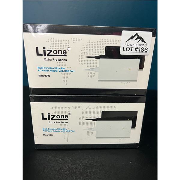 *NEW* Lot of 2 Multi-Function AC Power Adapters