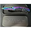 Image 2 : *NEW* Lot of 1 Boker Magnum Rainbow 3 Pocket Knife