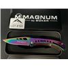 Image 1 : *NEW* Lot of 1 Boker Magnum Rainbow 3 Pocket Knife