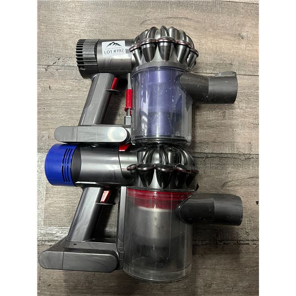 *USED* Lot Of 2 Dyson Handheld Vacuums w/ Batteries