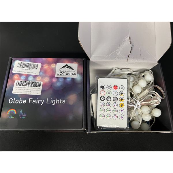 *NEW* Lot of 2 Globe Fairy Lights (32FT per box)