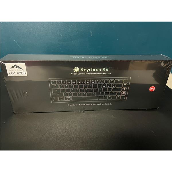 *NEW* Lot of 1 Keychron K6 Wireless Mechanical Keyboard