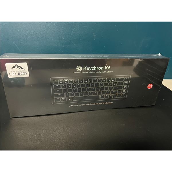 *NEW* Lot of 1 Keychron K6 Wireless Mechanical Keyboard