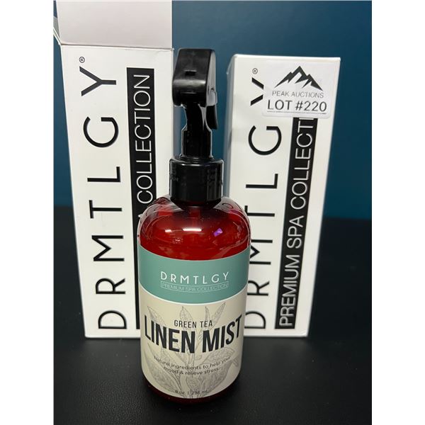 *NEW* Lot of 2 DRMTLGY Green Tea Linen Mists