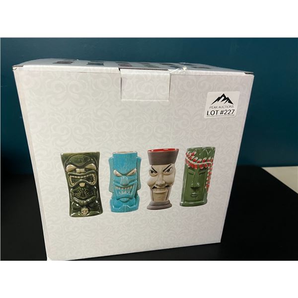 *NEW* Lot of Tiki Mugs (Assorted Designs) - 4PCS