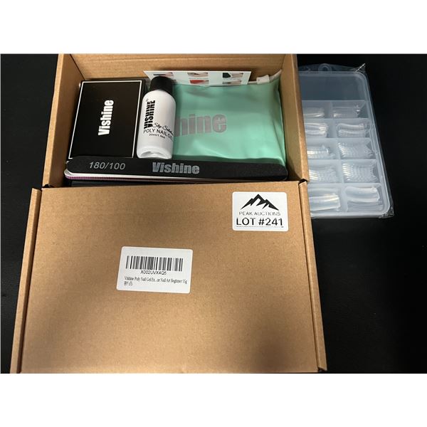 *NEW* Lot of 2 Vishine Poly Gel Nail Extension Kits