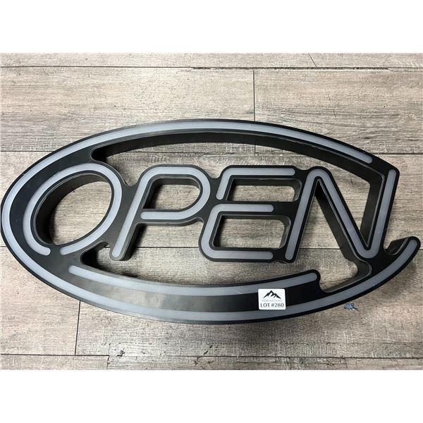 *USED* Lot of 1 "Open" Neon Sign