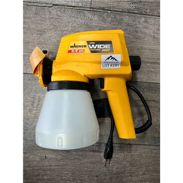 *USED* Lot of 1 Wagner Wide Shot Power Paint Gun
