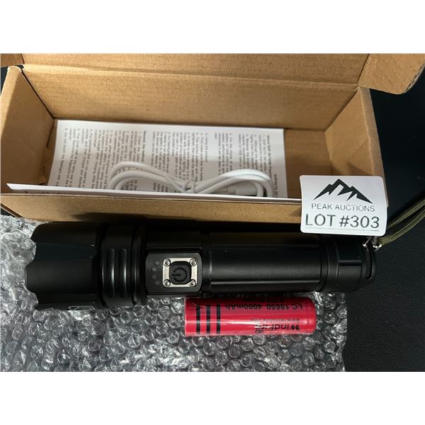 *NEW* Lot of 1 LED Rechargeable Tactical Flashlight