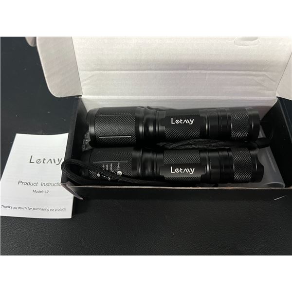 *NEW* Lot of 2 LED Tactical Flashlights