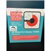 Image 1 : *NEW* Lot of 1 Mechanical 60 Minute Visual Timer