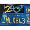 Image 2 : *USED* Lot of 4 Assorted License Plates (California & Walt Disney)