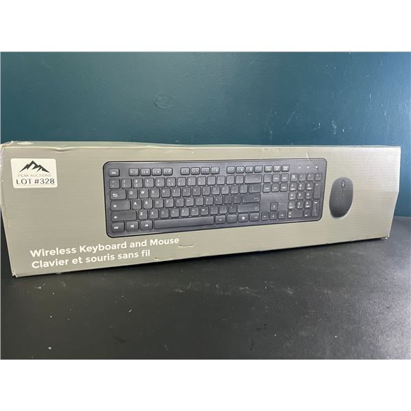 *NEW-OPEN BOX* Lot of 1 Wireless Keyboard and Mouse