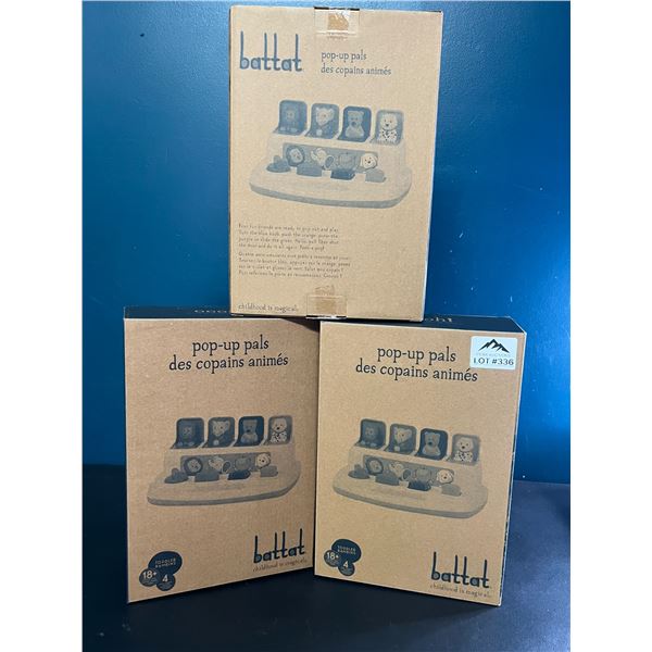 *NEW* Lot of 3 Pop-Up Pals Toys for Toddlers