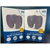 Image 1 : *NEW* Lot of 2 EverlastingComfort Memory Foam Seat Cushions