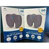 Image 1 : *NEW* Lot of 2 EverlastingComfort Memory Foam Seat Cushions