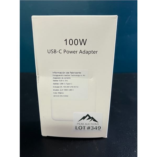 *NEW* Lot of 1 100W USB-C Power Adapter/Charger