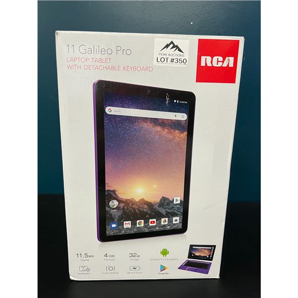 *USED - OPEN BOX* Lot of 1 RCA 11 Galileo Pro Laptop Tablet - For parts/repair only*