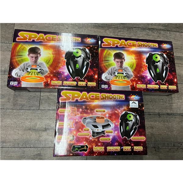 *NEW* Lot of 3 Space Shooter Toy Shooting Games