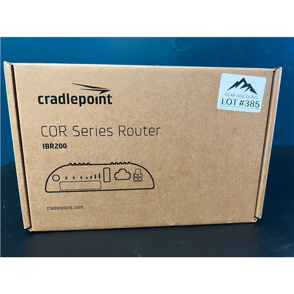 *NEW* Lot of 1 Cradlepoint COR Series IBR200 Router