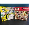 Image 1 : *NEW* Lot of 2 1000pc Puzzles (Vitnage Kellogs & Pop Art)