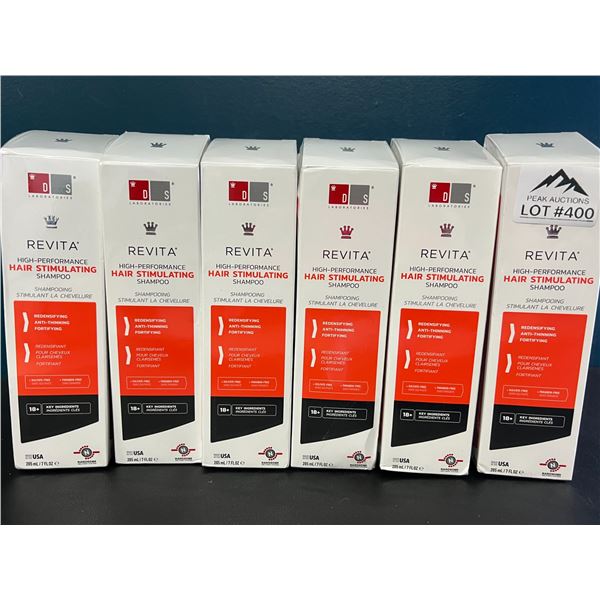 *NEW* Lot of 6 Revita High-Performance Hair Stimulating Shampoo