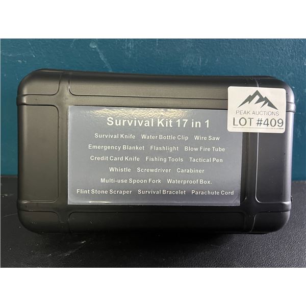 *NEW* Lot of 1 Survival Kit - 17in1
