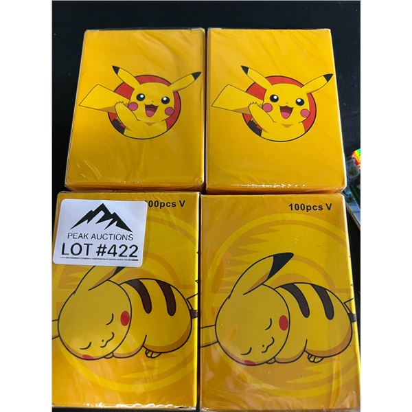 *NEW* Lot of 4 Packs of Fan Art Pokemon Cards