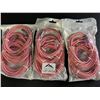 Image 1 : *NEW* Lot of 3 Packs USB-C Charging Cables (3ft, 6ft, & 10ft cables per pack)
