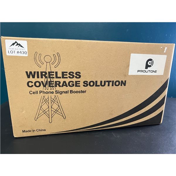 *NEW* Lot of 1 Proutone Cell Phone Signal Booster