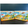Image 1 : *NEW* Lot of 2 Stem Learning Toy Sets (132pcs)
