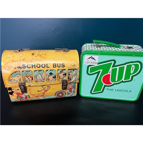 *USED* Lot of 2 Vintage/Collectible Lunchboxes