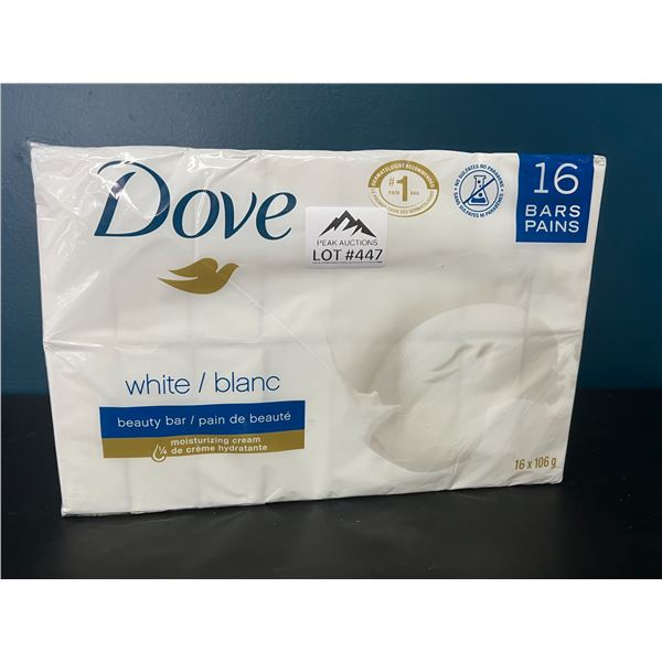 *NEW* Lot of 16 Bars of Dove White Beauty Bar Soap