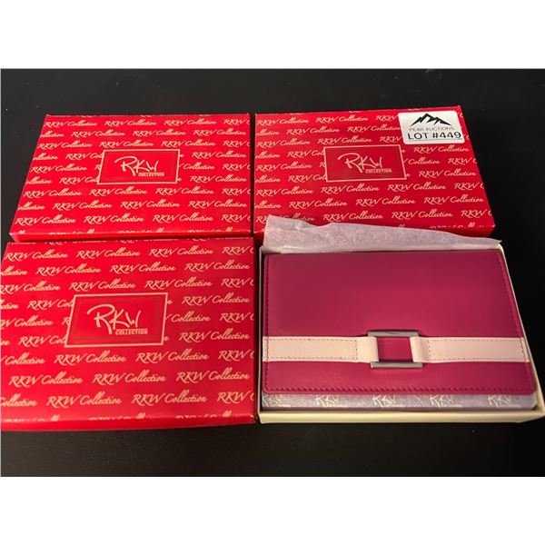 *NEW* Lot of 4 Women's Wallets (Pink)
