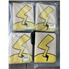 Image 1 : *NEW* Lot of 4 Pokemon Leather 4-Pocket Card Binders