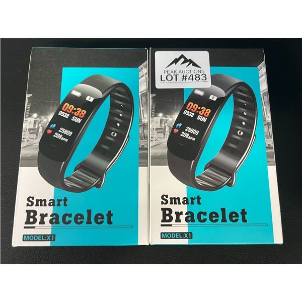 *NEW* Lot of 2 Smart Bracelets/Activity Trackers