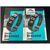Image 1 : *NEW* Lot of 2 Smart Bracelets/Activity Trackers