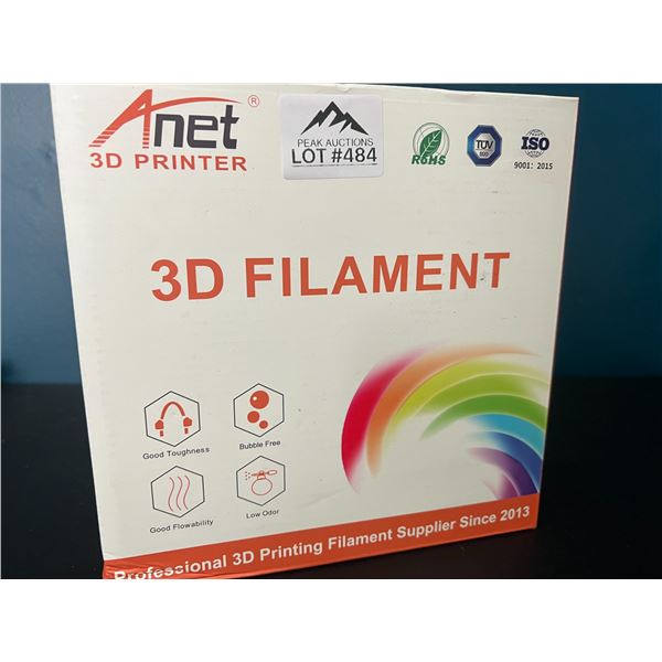 *NEW* Lot of 1 PLA Filament for 3D Printers (Black)