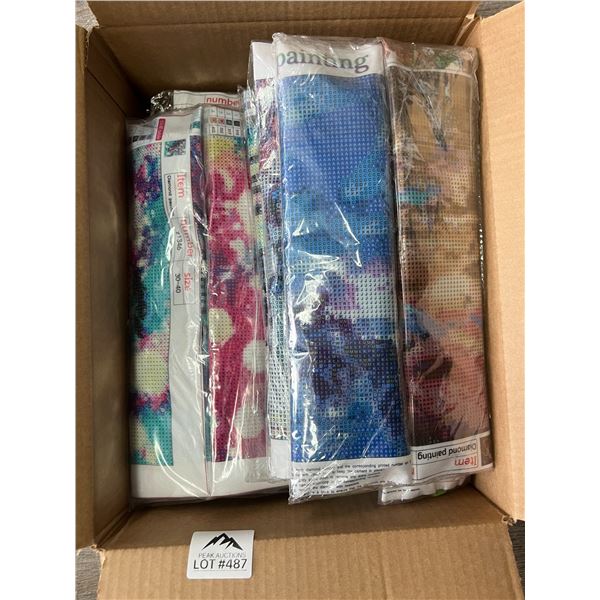 *NEW* Lot of 16 Diamond Art Painting Kits/Diamond Dots (Assorted)