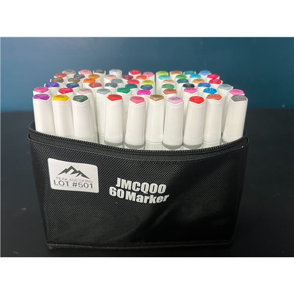 *NEW* Lot of 1 Artist Drawing Markers Set (60 PCS)