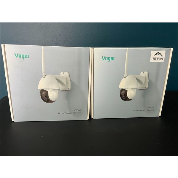 *NEW* Lot of 2 Voger Home Security Cameras
