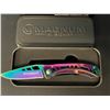Image 2 : *NEW* Lot of 1 Boker Magnum Rainbow 3 Pocket Knife